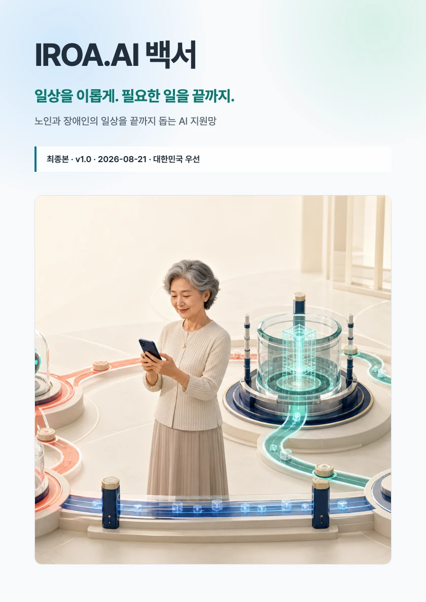 IROA.AI 한국어 백서 1.0 표지